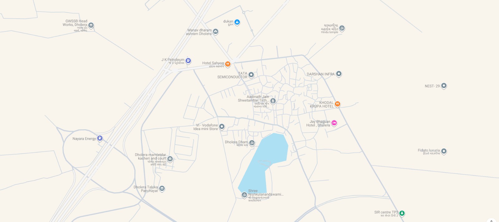 Dholera Smart City and Ahmedabad Strategic Infrastructure Map